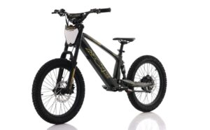 Azonic Flow 20 electric balance bike in black